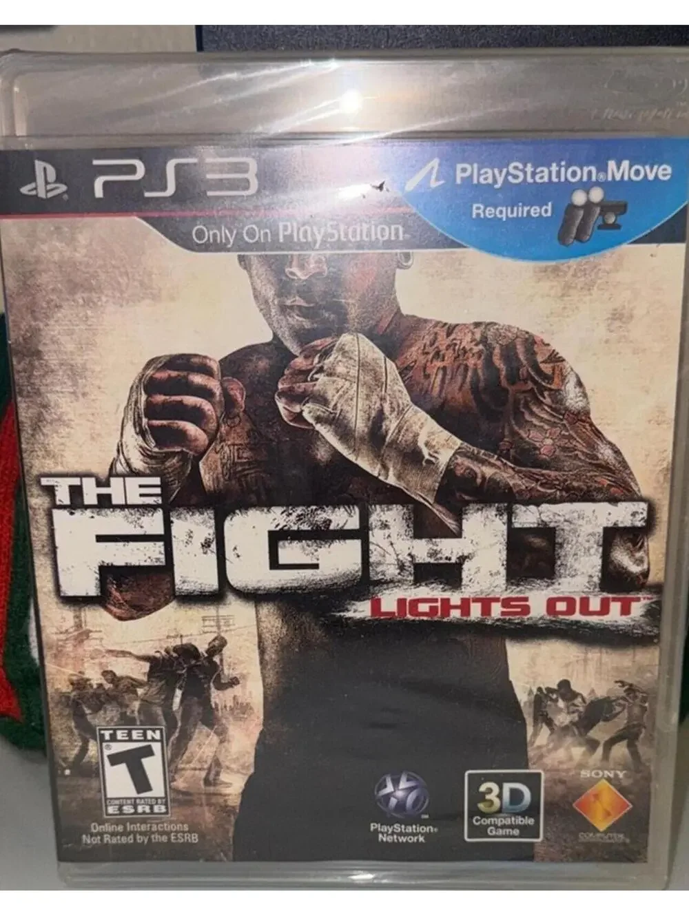 Sealed PS3 The‎ Fight: Lights Out (White, Black, Red, Blue)
